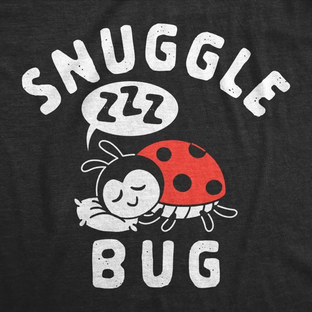 Snuggle Bug Baby Bodysuit Funny Cute Ladybug Jumper For Infants